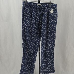 Aerie Navy Polka Dot Pajama Pants